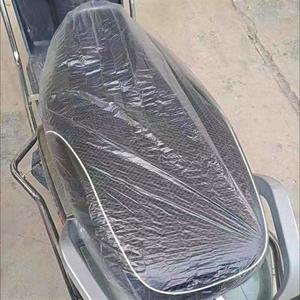 电动车防雨罩通用一次性座位坐垫透明塑料座套摩托车保护下雪尘水