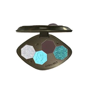 Girlcult Makeup Eyeshadow Palette Four Colour Eyeshadow Pale