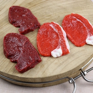 仿真食品模型猪肉瘦肉牛肉鸡肉三文鱼片羊牛肉卷假肉摄影道具