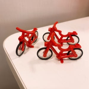 LEGO乐高 人仔载具系列 65574 红色自行车 6350697