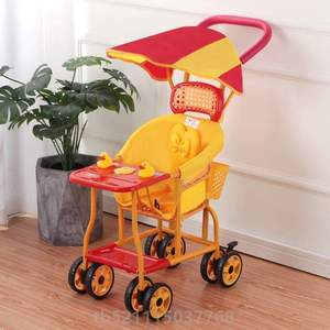 八个遛夏天儿童月神器儿童车的推车坐小推车宝宝出行婴儿凉椅娃
