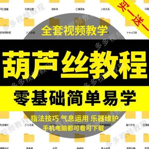 葫芦丝巴乌实用教程乐器初学者自学入门视频全套考级曲谱教材课程