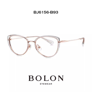 BOLON暴龙近视眼镜框24新品透明蝶形镜架男光学镜女防蓝光BJ6156