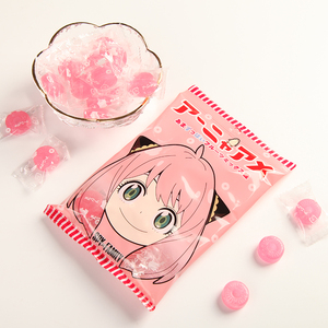 日本本土零食佩因间谍过家家阿尼亚联名款草莓味口哨糖硬糖送女友