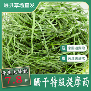 岷县提摩西草晒干特级宠物兔粮饲料500克包邮兔子荷兰猪龙猫提莫