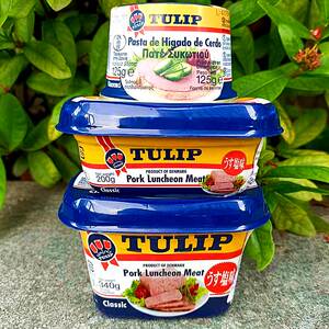 丹麦进口三花牌猪肝酱郁金香午餐肉TULIP Liver Pate BouquetFoie