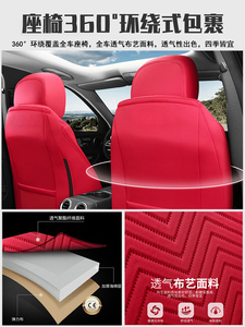 汽车座套全包布艺2021款网红亚麻座椅套订做坐垫四季通用专用座垫
