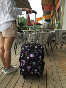 拉杆包旅行女双肩可手提背包韩版短途旅游简约男大容量轻便行李袋