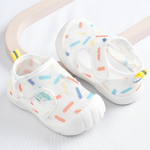基诺浦宝宝凉鞋男夏季学步鞋0一1-2岁婴儿防滑软底婴幼儿网鞋女鞋