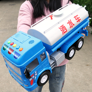 超大号洒水车玩具可喷水儿童仿真工程车模型男童宝宝惯性汽车3岁6