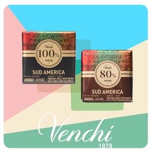 意大利闻绮 Venchi 80% 100%黑巧克力南美洲可可散装零食买10送1