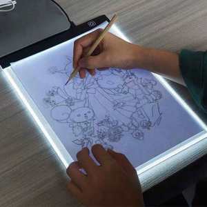 拷贝台LED拷贝板临摹透写台素描绘动漫透光板画画线稿练字画板