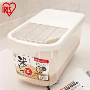 爱丽思米桶10kg日本爱丽丝滑盖式防虫防潮塑料米缸5KG家用储米箱