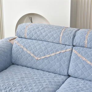 沙发套罩全包定制四季通用防滑L型U型沙发垫简约现代2023新款盖布