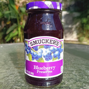 美国进口Smuckers Preserves Jam斯味可涂抹草莓蓝梅果酱340g