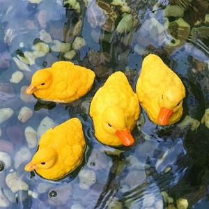 创意水池塘装饰浮水天鹅花园摆设工艺品树脂鸭子仿真鸳鸯摆件