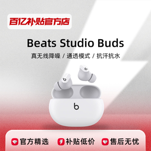 Beats Studio Buds 真无线耳机主动降噪入耳式蓝牙运动耳机