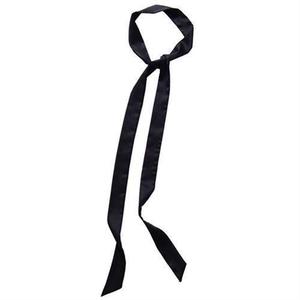 新款黑色带子 系腰装饰丝巾细窄长条连衣裙腰带长丝带百搭飘带小