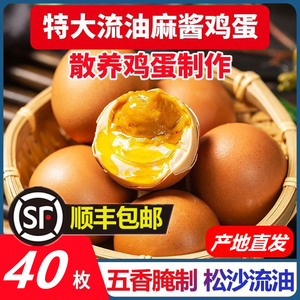 麻酱鸡蛋正宗天津蓟县土特产真空包装开袋即食咸淡适中熟食咸鸡蛋