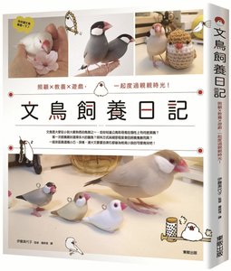 预售 文鸟饲养日记：照顾ｘ教养ｘ游戏，一起度过亲亲时光！台湾东贩 伊藤美代子 台版图书 原版进口