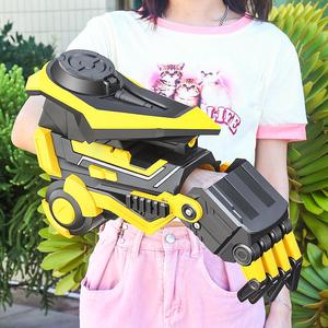 大黄蜂电动连发手臂可穿戴高端机械手套水弹发射器儿童玩具男孩