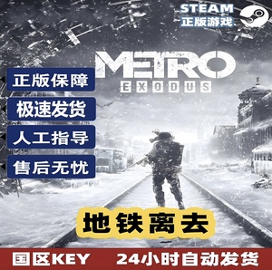 Steam正版国区KEY Metro Exodus 地铁离乡 地铁离去 黄金版 现货