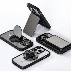 CASETiFY Snappy™ 磁吸镜面手机支架桌面追剧轻薄时尚卡包指环扣