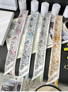 2024年新款D家戴妃包丝巾绑包丝带适用于迪奥托特包手柄改造装饰