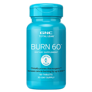 GNC 瓜拉纳籽burn片剂体重管理健康营养食品原装进口正品 60粒