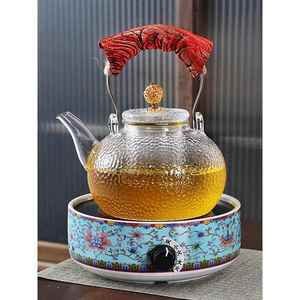 电陶炉煮茶壶家用泡茶专用玻璃煮茶器小型迷你茶水分离养生烧水壶