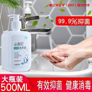 洗手液小苏打家用大瓶植物清香型抑菌洗手液清洁免洗手液