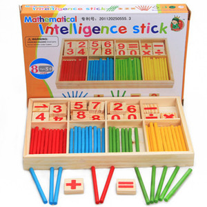 木制儿童数数棒幼儿园数学教具宝宝早教数字棒玩具
