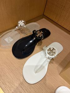 代购Tory Burch/汤丽柏琦女鞋新款MiniMiller果冻T字人字拖鞋凉鞋