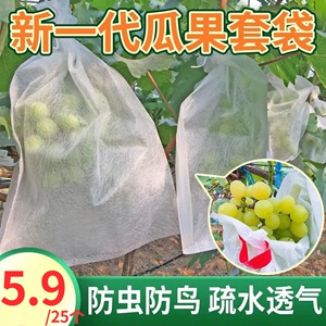 水果套袋防鸟防虫专用网袋葡萄无花果枇杷芒果苹果袋草莓保护袋子