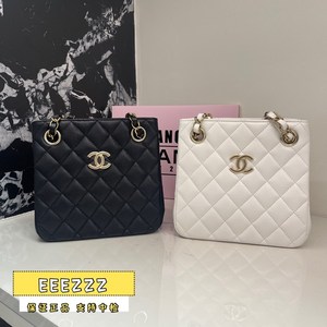 法国正品代购CHANEL/香奈儿23V新款经典牛皮mini tote水桶包包