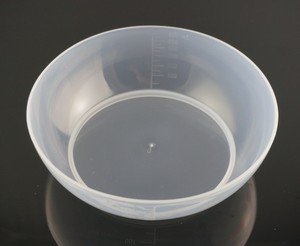 塑料透明600毫升圆碗1200毫升方碗电子秤专用配件电子秤托盘配件