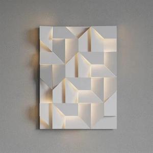现代设计师艺术折纸壁灯背景墙创意个性客厅简约卧室床头门厅玄关