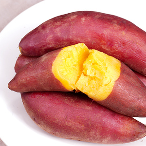 临安天目山小香薯红皮黄心板栗红薯番薯新鲜地瓜山芋粗粮 中号5斤