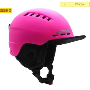 成人滑雪头盔 单板双板头盔滑雪护具男女安全保护儿童滑雪盔