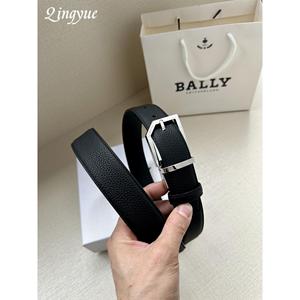 代购BALLY/巴利 新款男士经典款真皮宽3.8CM商务休闲皮带