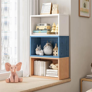 IKE宜家宜木飘窗书架分隔板桌上桌面组合小书柜书桌落地靠墙转角