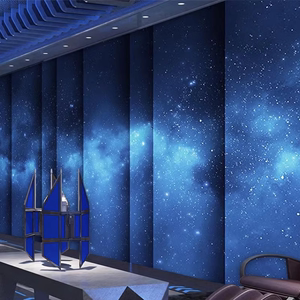 星空科技设计感银河立体3d壁纸星球天花板酒吧KTV定制背景墙壁画