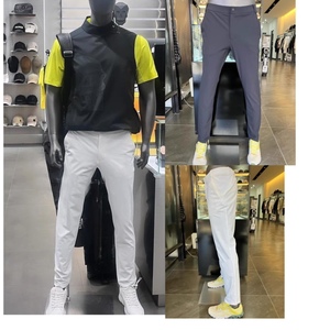2024春夏新款韩国原单高尔夫男装休闲长裤golf运动时尚百搭直筒