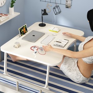 床上电脑懒人桌可放键盘跨床桌可移动可升降折叠书桌学生宿舍桌子