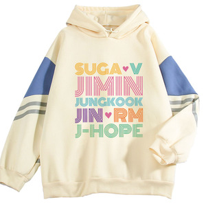 JIMIN JUNG KOOK J-HOPE JIN SUGA V RM Hoodies Sweatshirts Men