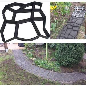 塑料模具水泥制品地砖地面压花创意模板大全庭院花园个性DIY铺路