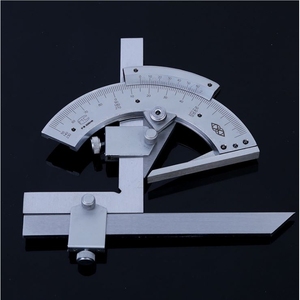 德国日本进口上海申工万能角度尺0-320度 量角器角度尺游标万能角