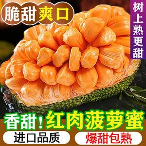 越南红肉菠萝蜜5-16斤装整箱包邮当季新鲜热带水果干包脆甜木菠萝
