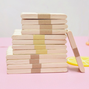 木质雪糕棒 冰棍棒冰木柄手工制作材料小木片自己做冰糕的木棍
