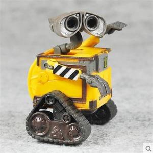 瓦力机器人总动员伊娃情侣6CM车摆玩具做旧手办包邮